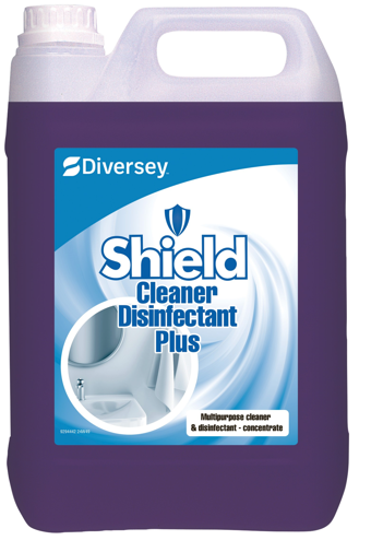 2x5L SHIELD CLEANER DISINFECTANT PLUS CONC