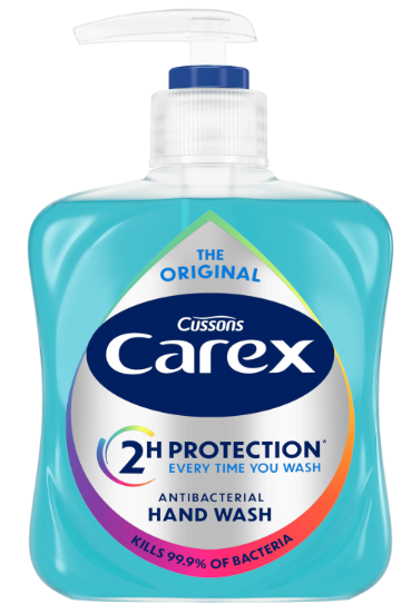 6x500ml JEYES CAREX ANTIBACTERIAL PUMP
