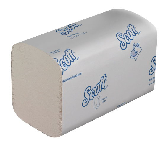 Scott Essential I Fold Hand Towel  1ply White