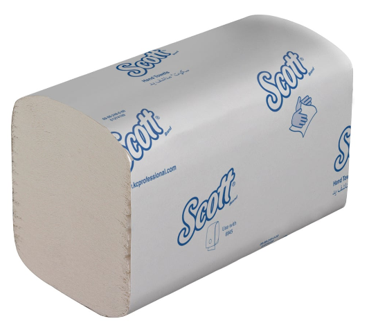 Scott Hand Towel Interfold Small 1ply White