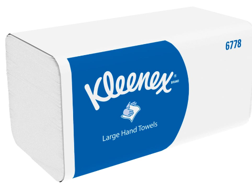 Kleenex Large Hand Towel Interfold 2ply White