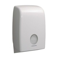 Aquarius Folded Hand Towel Dispenser White