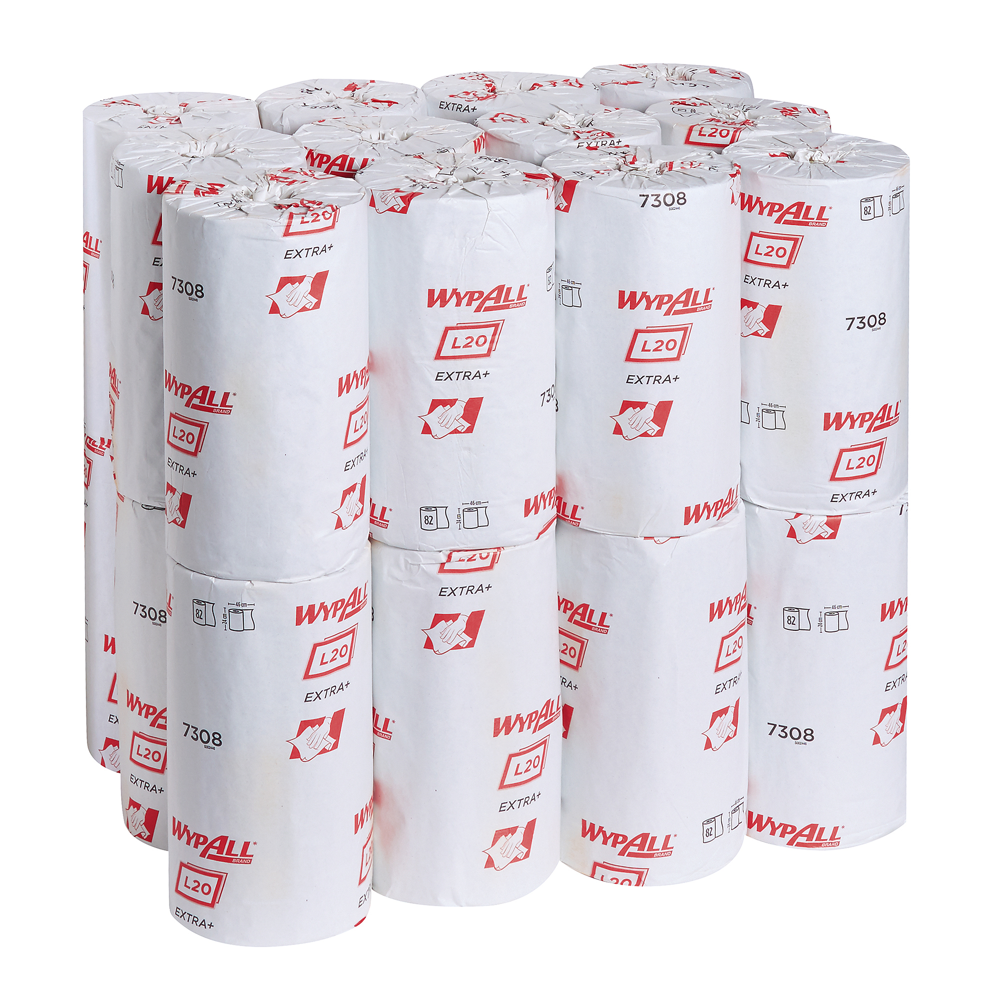 24x116s WYPALL L20 BLUE 2PLY 24x46cm CLNG+