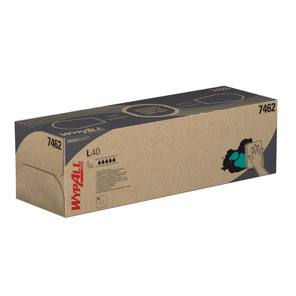 x810s WYPALL L40 POP UP WHITE 1PLY WIPER