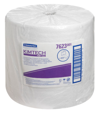 1x600s KIMTECH PURE CLEANING WIPER WHITE