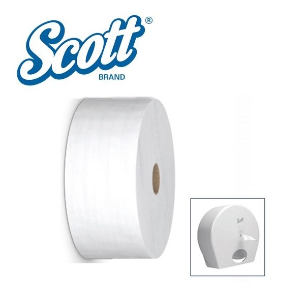 Scott Control Toilet Tissue 2ply White