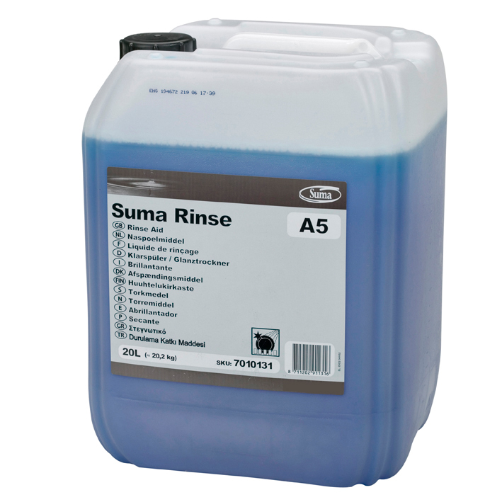 20Ltr SUMA RINSE A5 RINSE AID LOW FOAM FOR