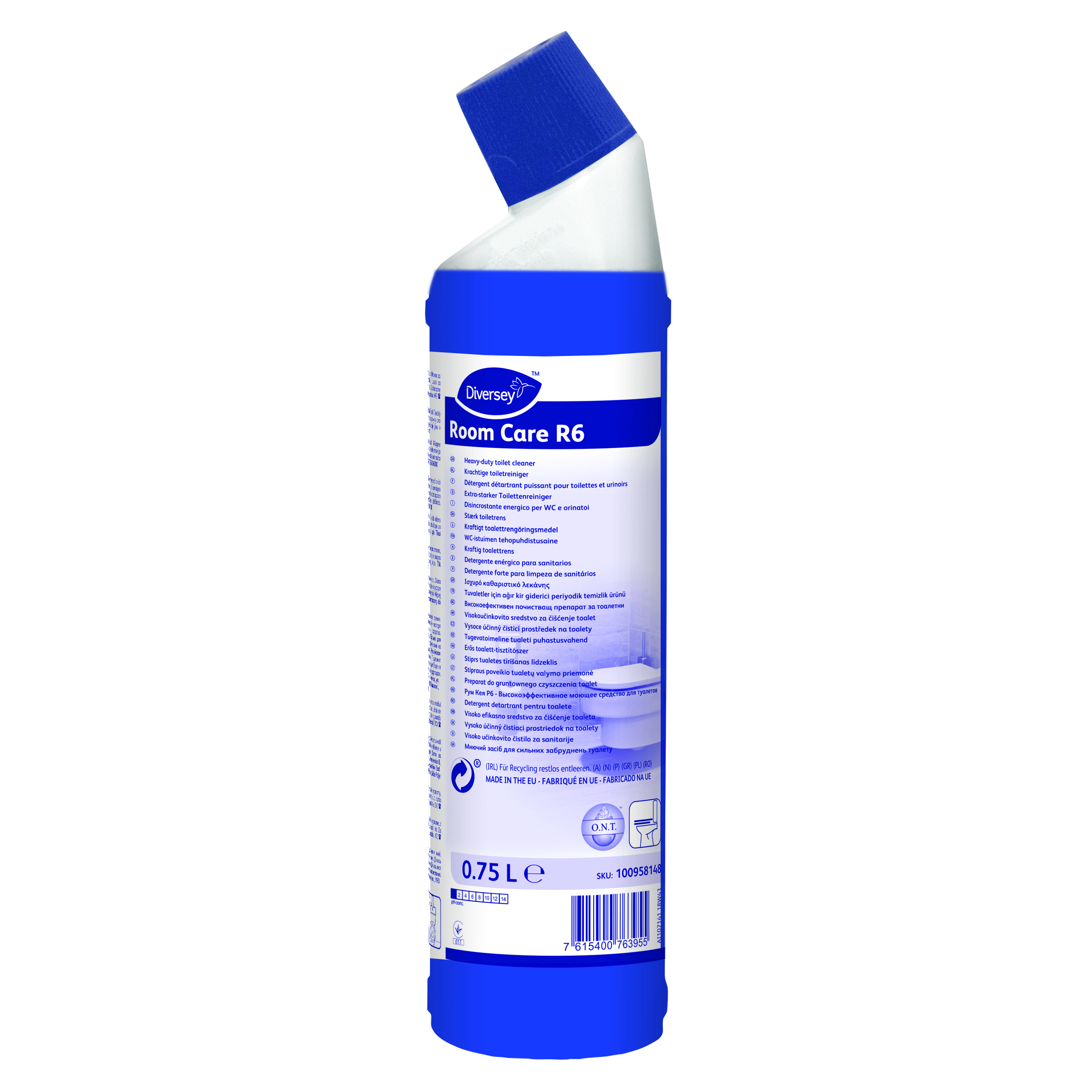 6x750ml ROOMCARE R6 TOILET CLEANER HEAVY