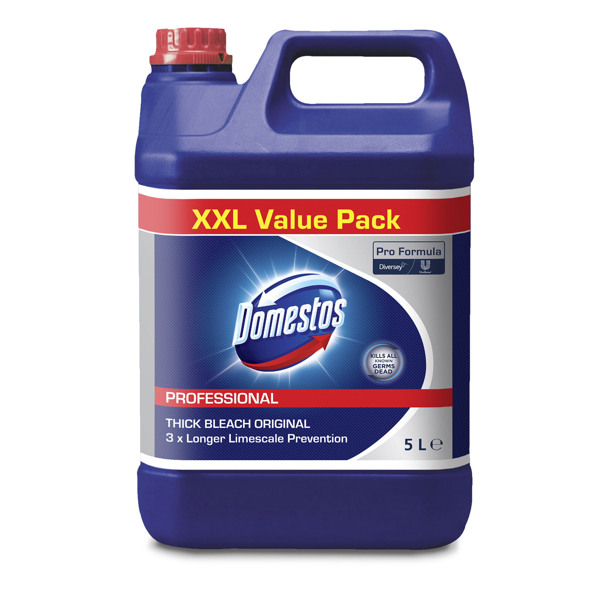 4x5L DOMESTOS ORIGINAL THICK BLEACH PRO
