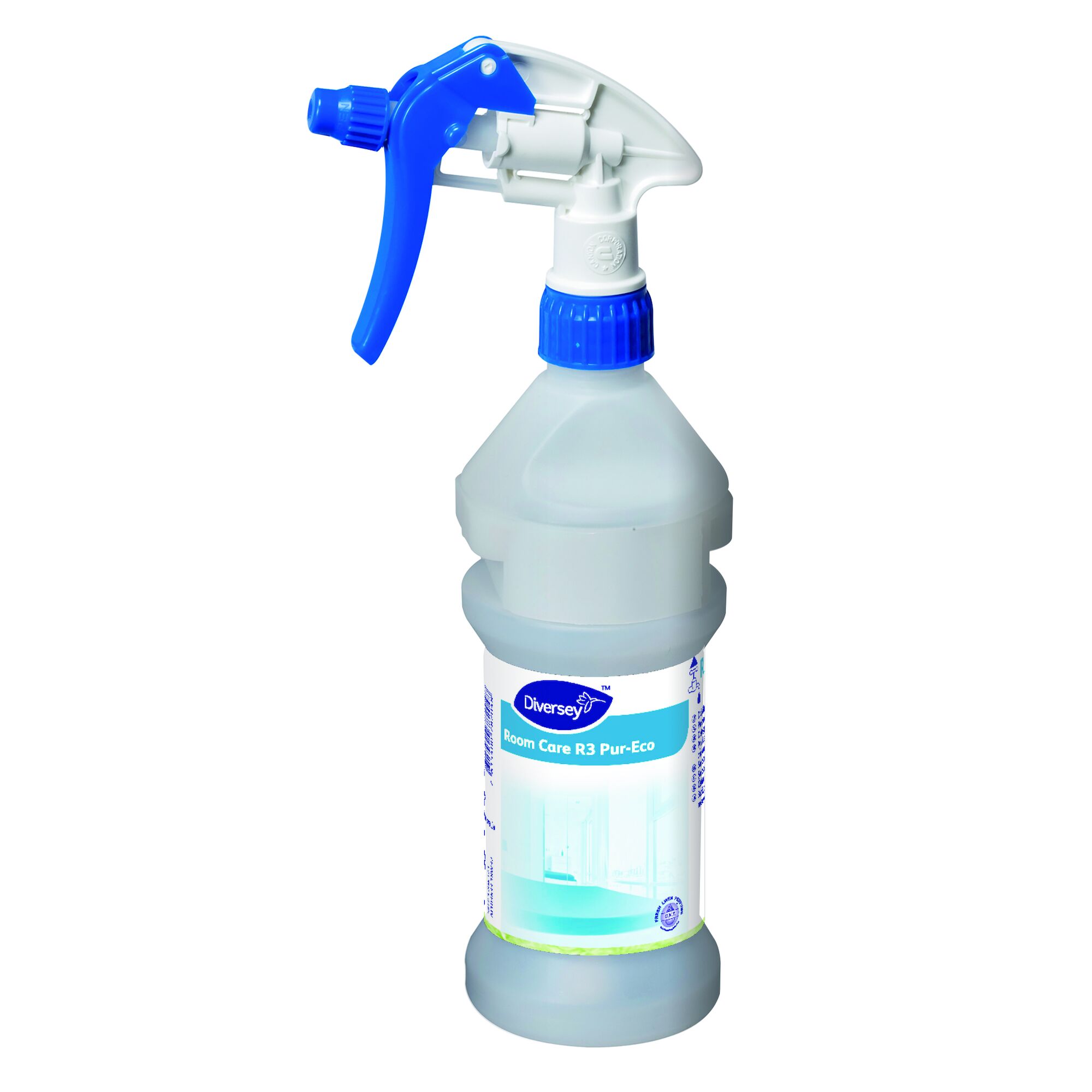 x6 R3+ PUR ECO EMPTY BOTTLES BLUE TRIGGER