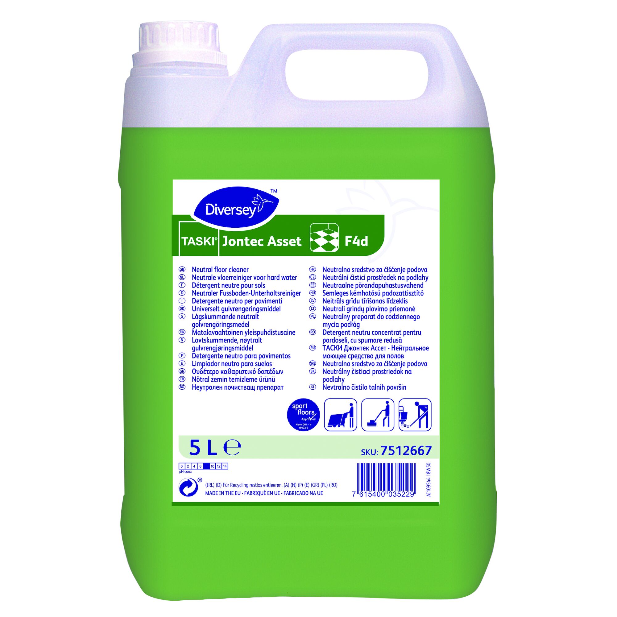 2x5L TASKI JONTEC ASSET F4d NEUTRAL FLOOR