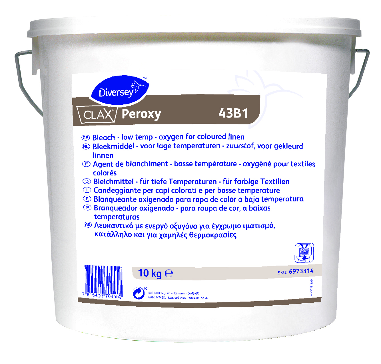 10kg CLAX PEROXY 43B1 LAUNDRY DESTAINER