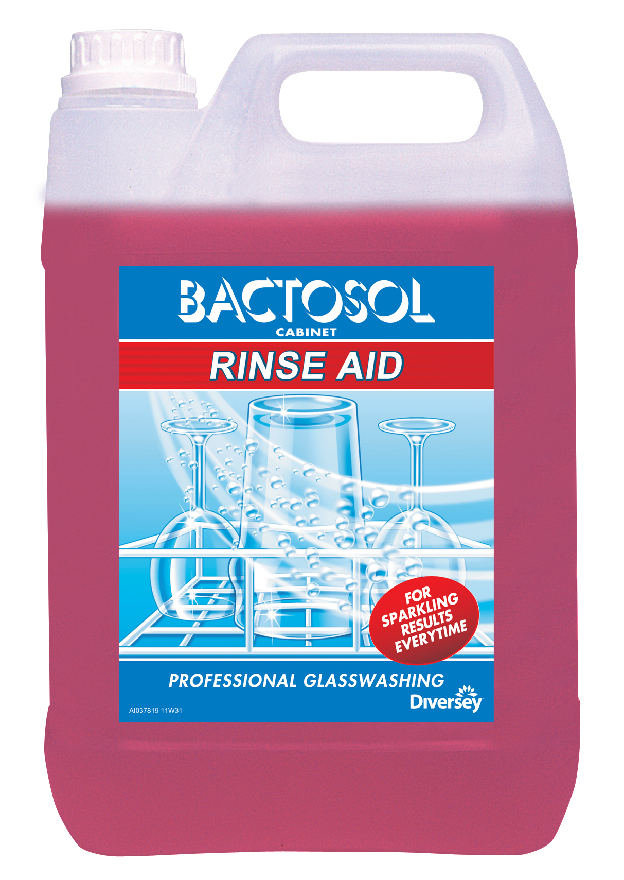 2x5L BACTOSOL CABINET GLASS RINSE AID