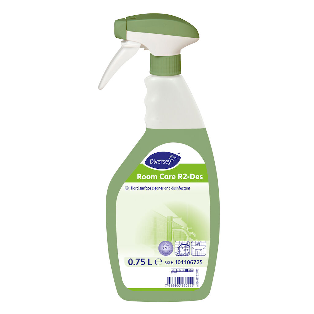 6x750ml ROOMCARE R2 DES HARD SURFACE