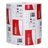 6x160m KATRIN M2 SYS ROLL TOWEL WHITE 2PLY