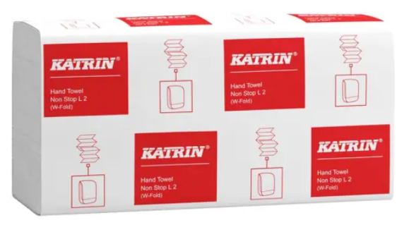 x3000 KATRIN W FOLD NON STOP L2 H/T WHITE