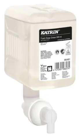 12x500ml KATRIN FOAM SOAP GREEN