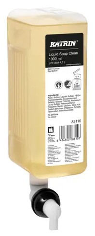 6x1L KATRIN LIQUID SOAP CLEAN