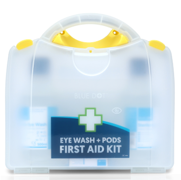 EYE WASH BOTTLES+PODS FIRST AID KIT PGB