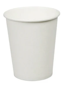 x1000 7oz WHITE HOT DRINK CUP