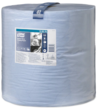 W1 x1000s HEAVY DUTY WIPING PAPER BLUE