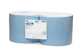 W1/W2 2x750s WIPING PAPER PLUS BLUE 2PLY