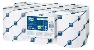 TBD# H14 6x160m MANUAL ROLL TOWEL WHITE