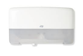 T2 DISPENSER MINI JUMBO TWIN T/ROLL WHITE