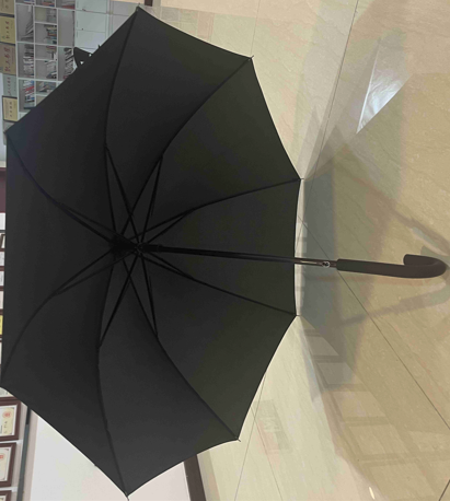 UMBRELLA WOOD SHAFT BLACK