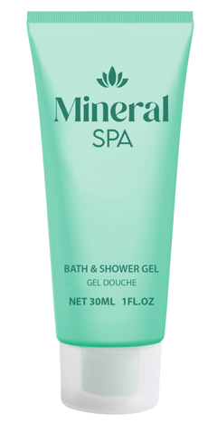 MINERAL SPA 50x30ml BATH+SHOWER GEL