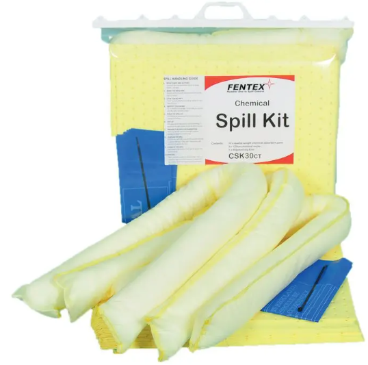 GRAB BAGS CHEMICAL SPILL KIT ABSORBS 30Ltr