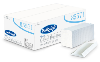 x2430 BULKYSOFT CLASSIC C FOLD H/T WHITE