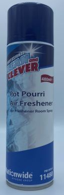 C+C 6x480ml POT POURRI AIR FRESHENER