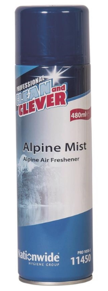 C+C 6x480ml ALPINE MIST AIR FRESHENER