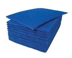 x10 3M BLUE SCOURING PADS 2ND HAND PAD