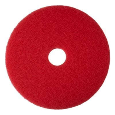 x5 17 inch RED ECONOMY FLOOR PAD
