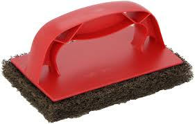 x12 SCOTCHBRICK RED GRIDDLE SCRUBBER 9537