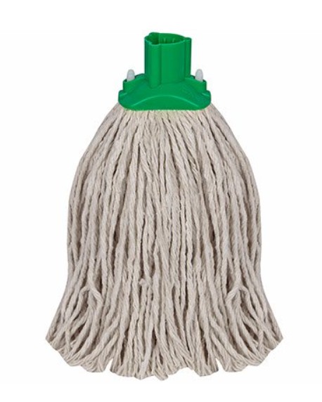 SINGLE* GREEN 200g SCREW THREAD MOP HEADS