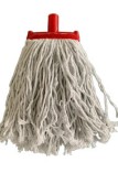SINGLE* RED 340g SCREW THREAD MOP HEADS