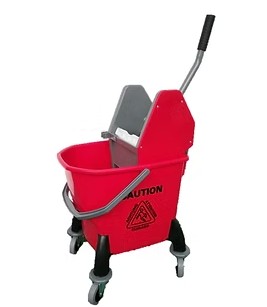 RED 25Ltr KENTUCKY MOP BUCKET