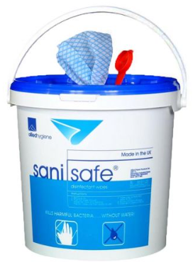 x1000 SANISAFE ANTIBAC DISINFECTANT WIPE