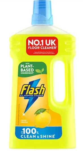 6x950ml FLASH LIQUID LEMON ALL PURPOSE