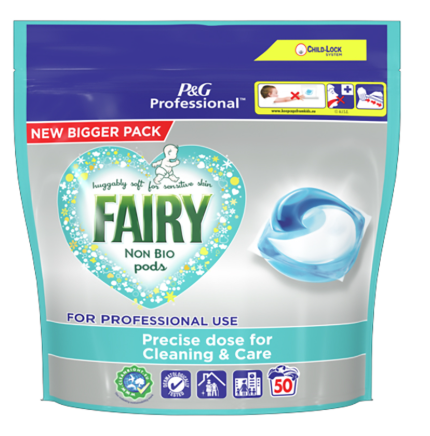 x100 FAIRY NON BIO LIQUITABS LAUNDRY