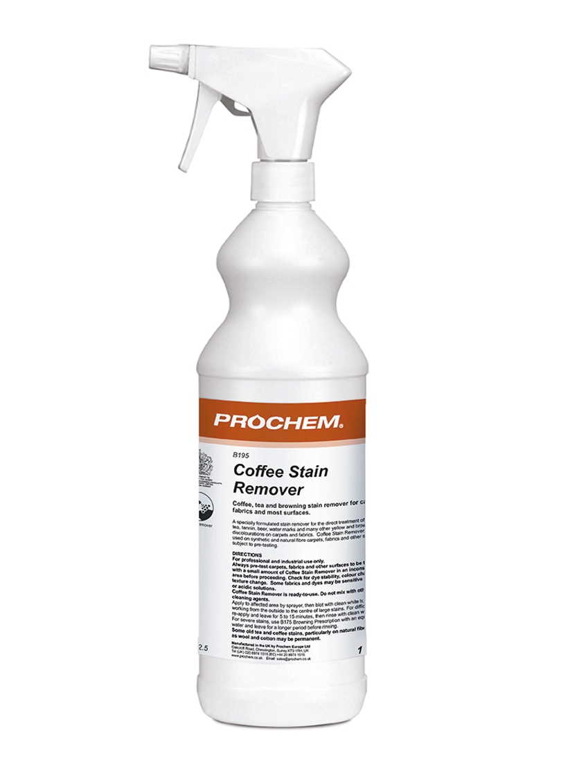 SINGLE*x1Ltr PROCHEM COFFEE STAIN REMOVER