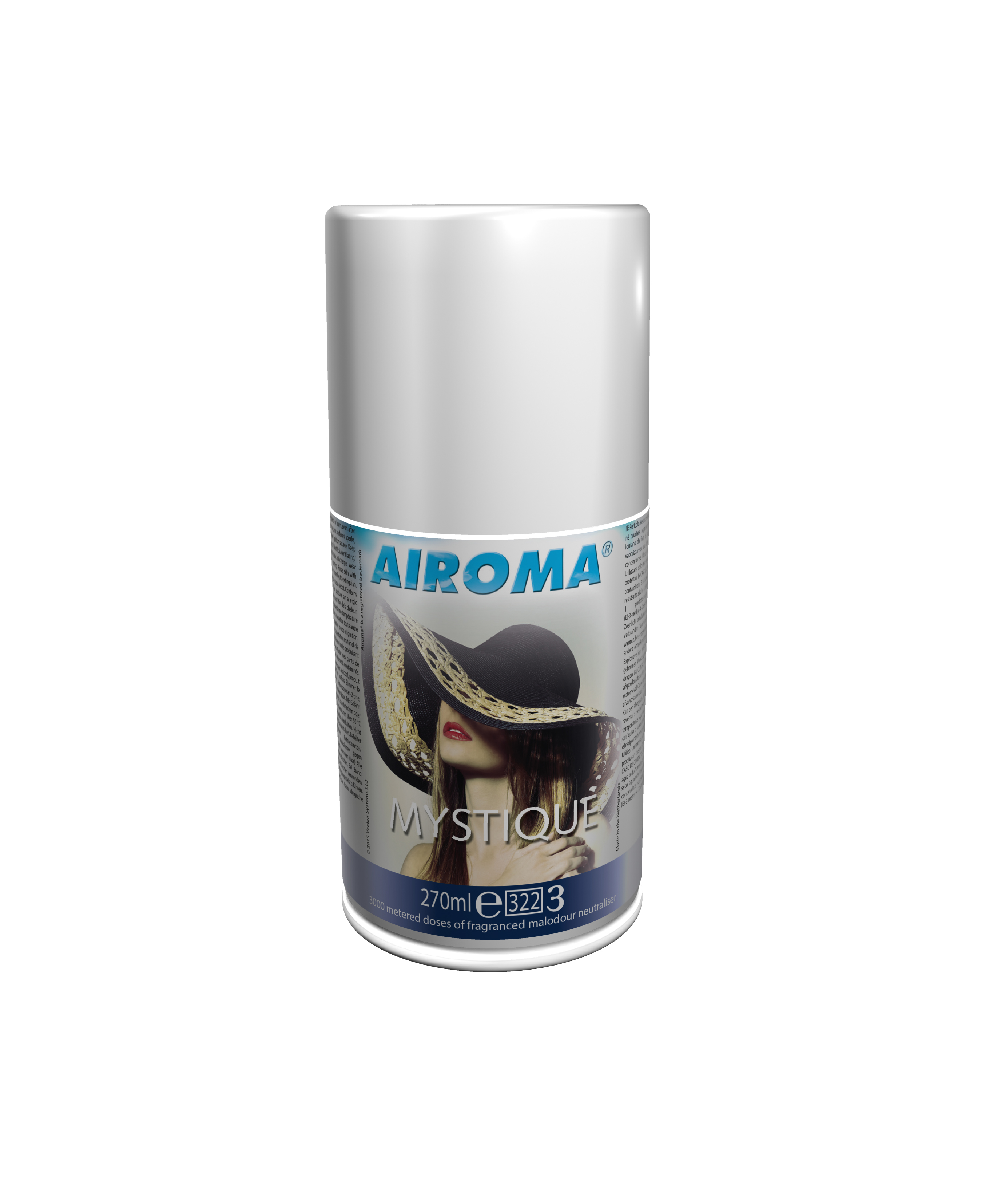 12x270ml AIROMA AEROSOL MYSTIQUE