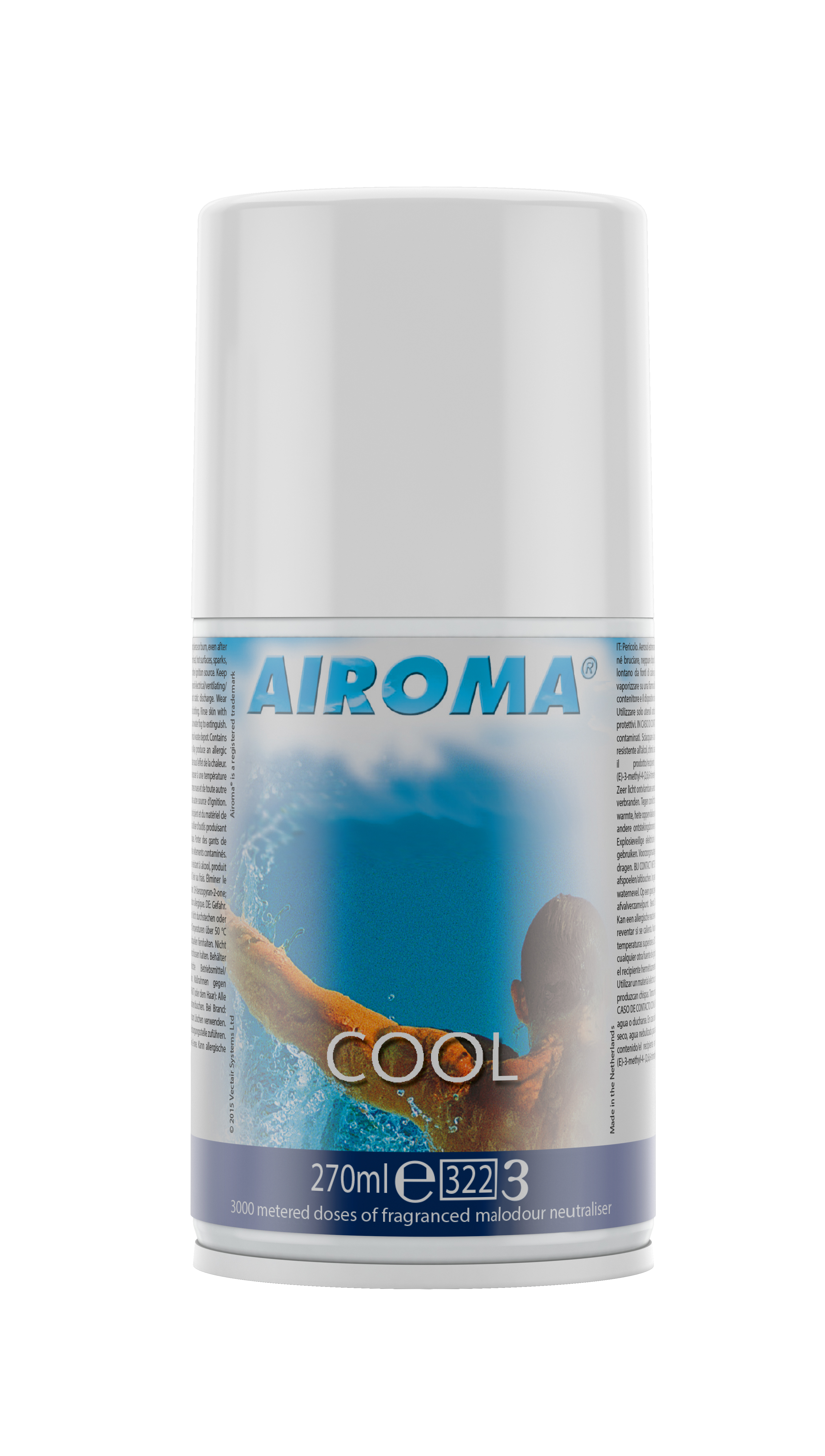 12x270ml AIROMA AEROSOL COOL