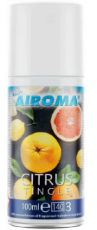 12x100ml MICRO AIROMA AEROSOL CITRUS
