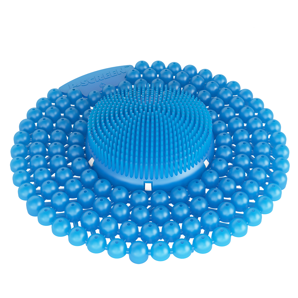 P-SCREEN BUBBLE/BRISTLE URINAL MAT MARINE