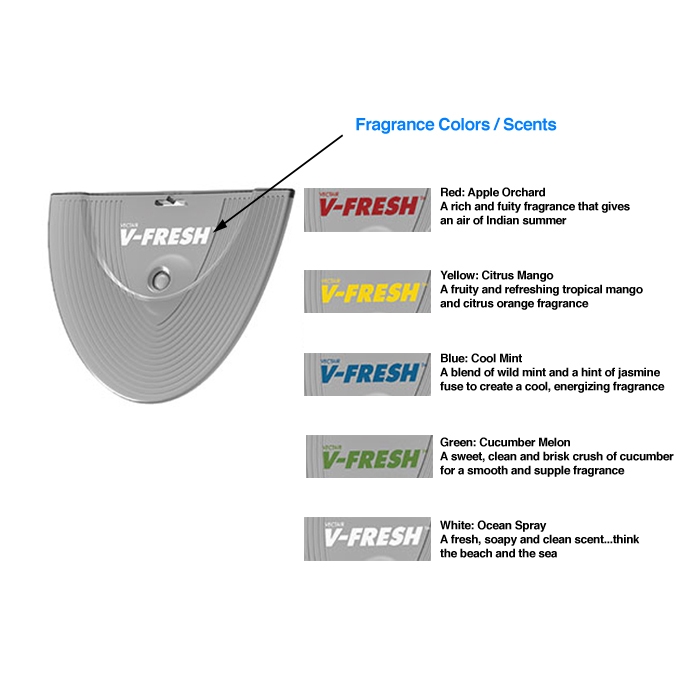x12 V-FRESH APPLE ORCHARD AIR FRESHENER