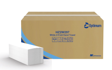 x2970 OPTIMUM Z FOLD H/T WHITE 2PLY
